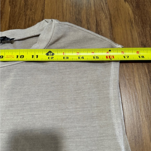 NEW ZARA Beige Sleeveless One Piece Women's Bodysuit Size L  Regular Opaque - Picture 5 of 11